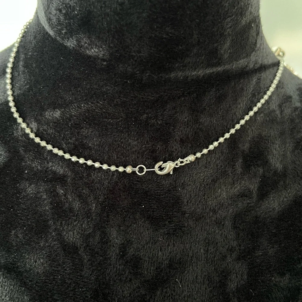 3 For $20! Elegant Silver Toned Necklace with Blue Gemstone